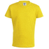 T-paita Kids Colour T-Shirt "keya" YC150, keltainen liikelahja logopainatuksella